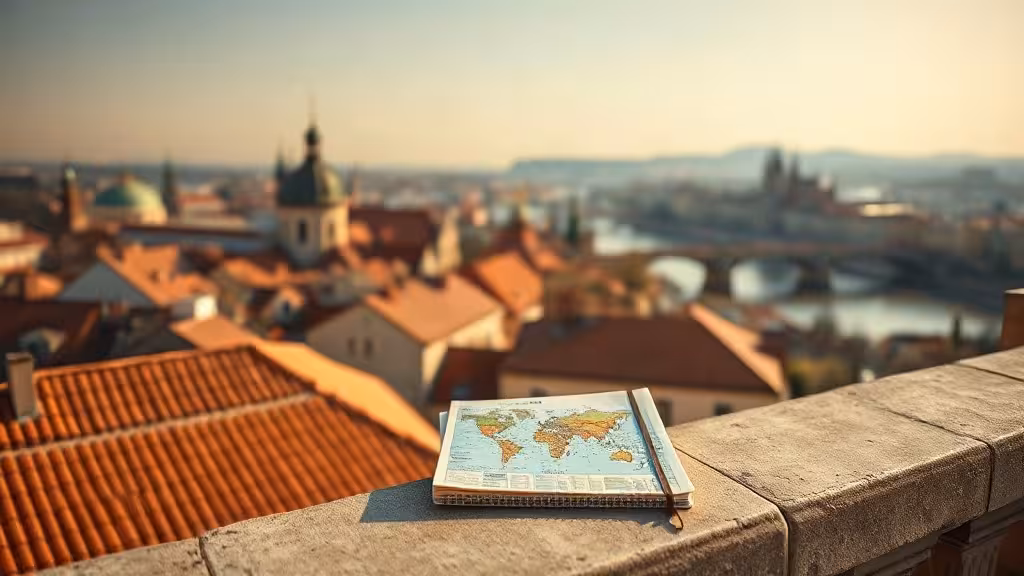 Vue panoramique de Prague pour planifier le coût d’un week-end en 2026
